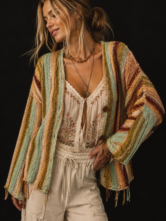 Free People Sweaters - Free People Baja Cardi  XS